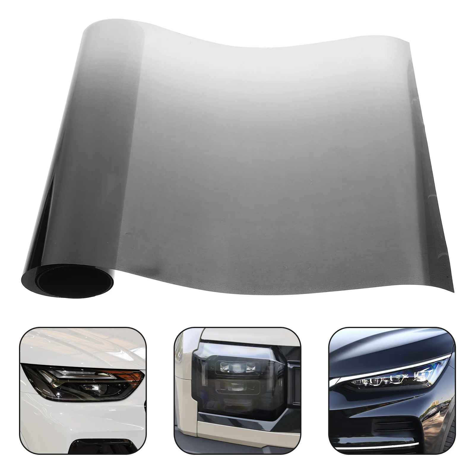 

1 Roll Car Light Tint Film Headlight Tail Light Lamp Tinting Sheet for Auto Exterior Lighting Customization Fade Resistant Easy