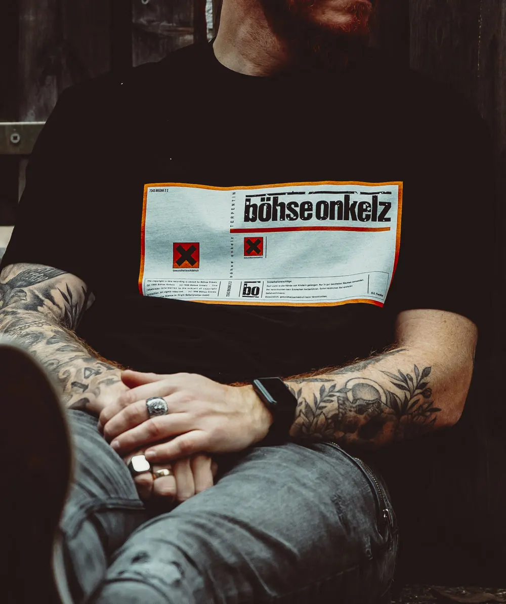 Ehasst Verdammt Vergöttert II Peripheral Oversized Y2k Casual Cotton Tees Böhse Onkelz 40 Year T-shirt Fans Gift GUnisex