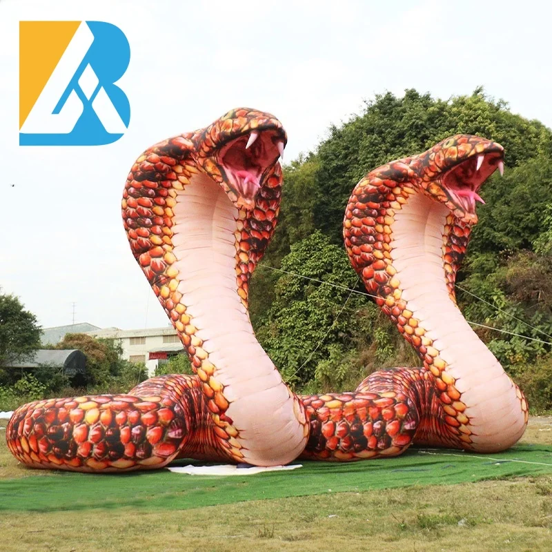 

Customized Party Supplies Large Blow up Snake Design for Stage Event Decoration Toy
