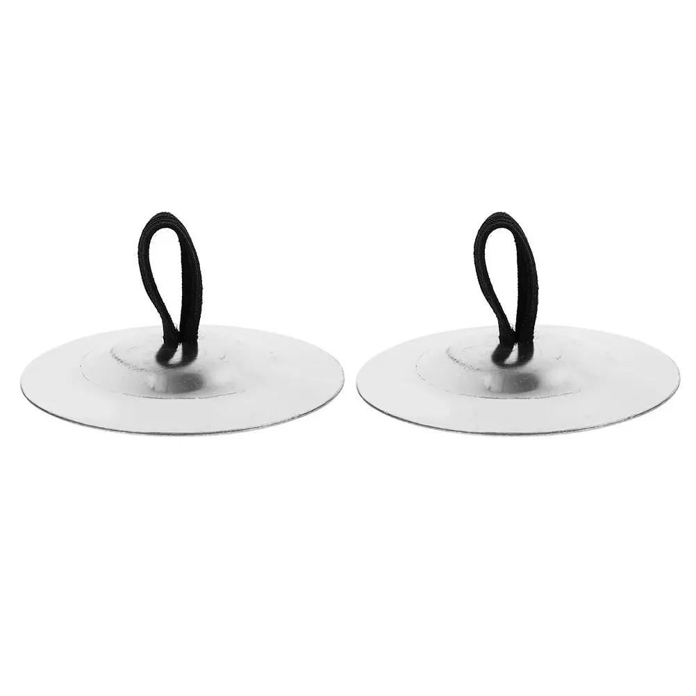 

2pcs 5 5CM Silver Mini Percussion Instruments for Kids Durable Finger Cymbals Children Toys Small Cymbals Musical Instruments