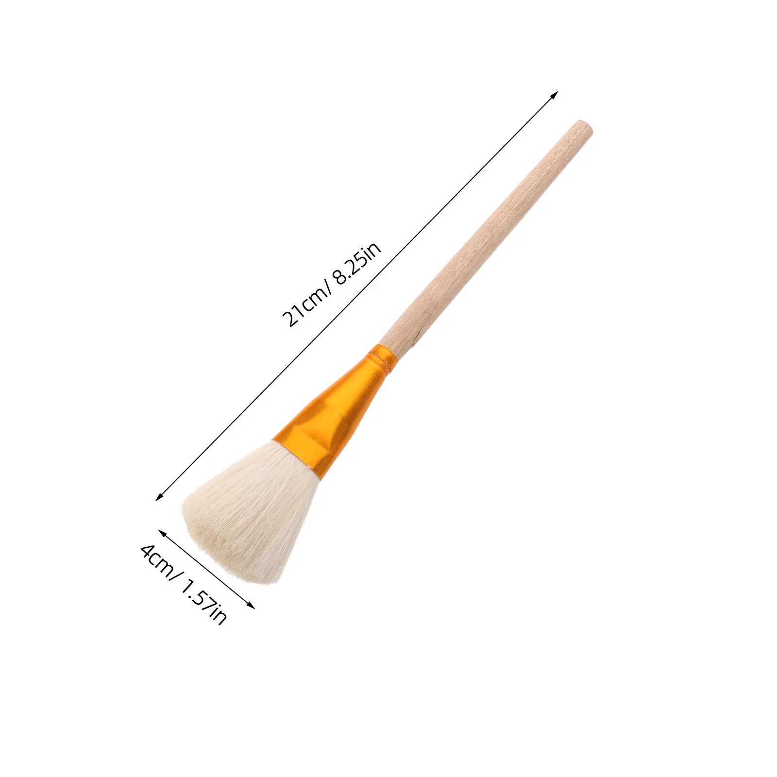 7pcs Pottery Glaze Brushes for Acrylic Ceramic Watercolor Paintbrush Painting Goat Hair Brush Underglaze Paintbrush 7 Sizes