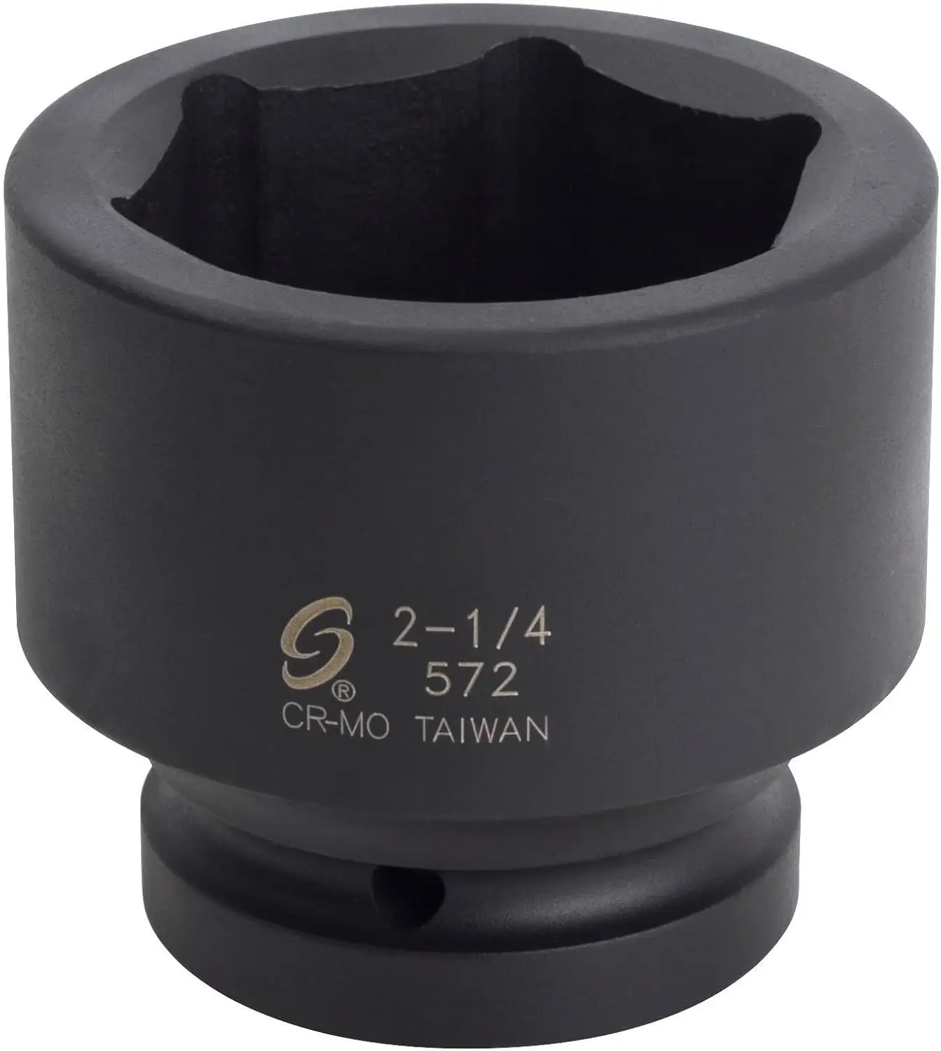 

Ударная головка 6-гранный, 1 дюйм, 2-1/4 дюйма, из высокопрочной стали для профессионального использования