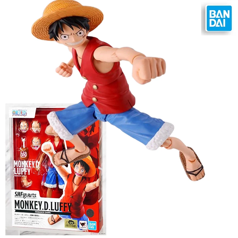 

В наличии Bandai оригинальные SHF Shfiguarts Monkey.d.Luffy персонажи аниме фигурки коллекция моделей игрушки детские подарки