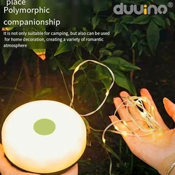 36LED Camping Lamp Strip Atmosphere 10Meter Length Waterproof Recyclable Light Belt Outdoor Garden Decoration Lamp for Tent Room