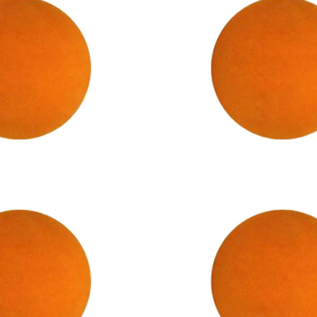 2-6pack 10 Pieces EVA Foam Golf Swing Exercises Practice Training Balls Orange