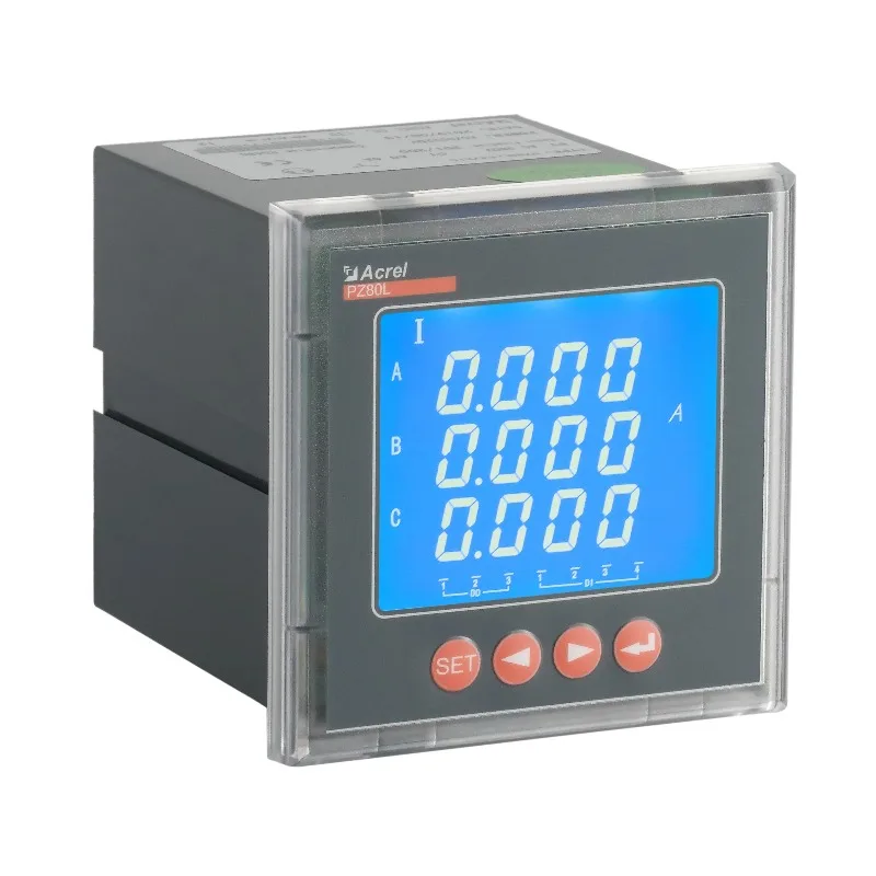 Acrel PZ72-E4 three phase electric panel energy meter kwh multi meter management smart meter electricity active reactive