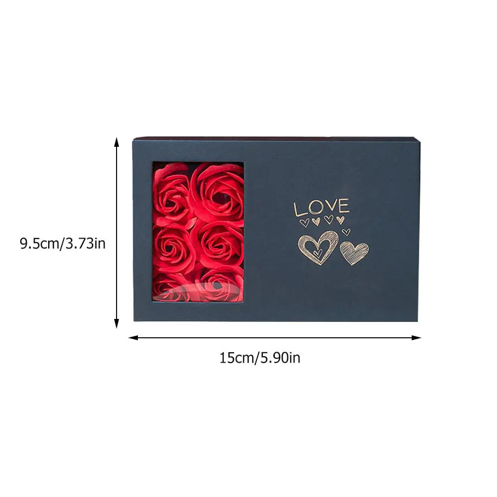 1Set Flower Decoration Jewelry Box Premium Quality Simple Design for Gifts Party Wedding Jewelry Holder Storage