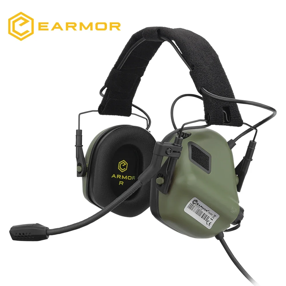 EARMOR Helmet Headphones M32 SE Shooting Earmuffs with M16A Helmet Adapter, Compatible with FAST Helmets Wendy M-LOK ARC Helmets image 3