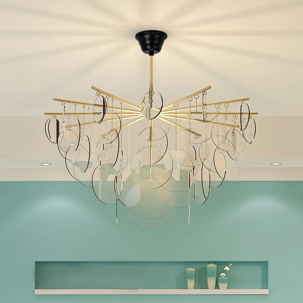 4Pcs Ceiling Light Canopy Plate Modern Metal Light Fixture Mounting Kit for Pendant Chandelier Wall Lamp Easy Install Vintage