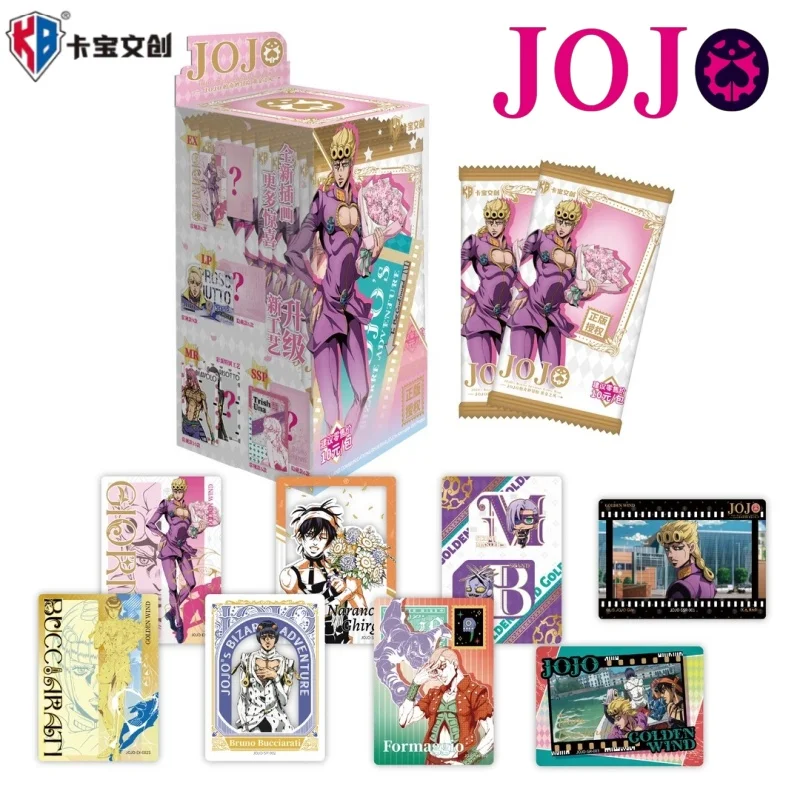 

New Kabao JoJo's Bizarre Adventure Golden Wind Collect Card Volume 2 Genuine China Limited Version TCG Anime Peripheral Toy Gift