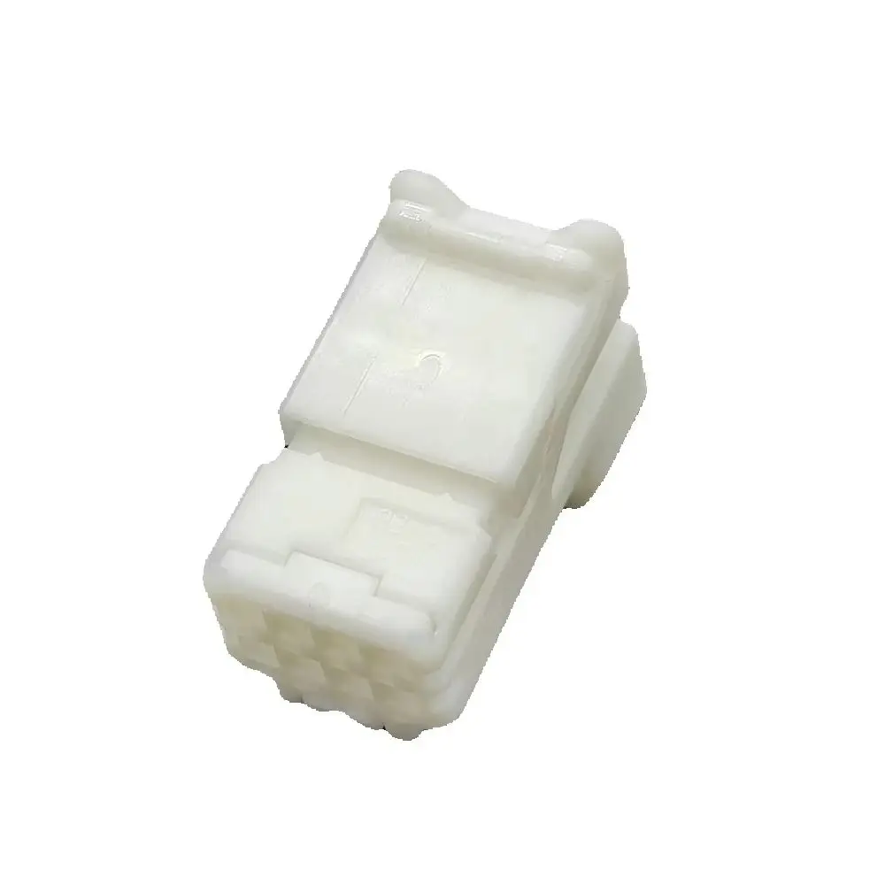 6098-5269 8 Pin Automotive Connector Female NH Series 0.64mm 025 Unsealed PBT Natural Fit for Car ECU Wiring