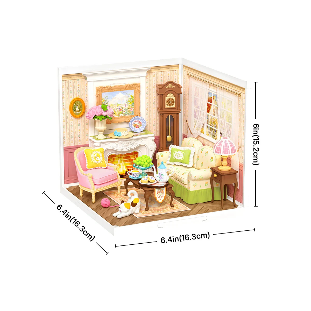Rolife Kit per case in miniatura fai-da-te Kit diorama da cortile modello Super Creator Perfetto regalo di compleanno di Natale per adulti e bambini