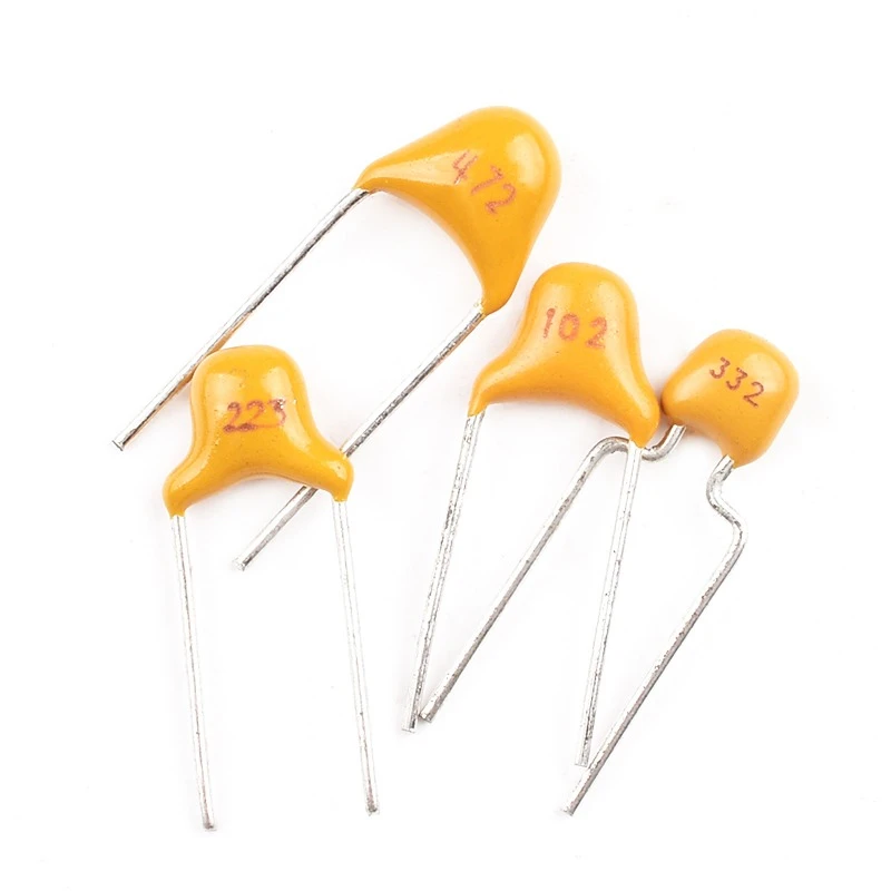 50pcs Monolithic Capacitors MLCC 1/2.2/3.3/4.7/10/22/33nf 102/222/332/472/103/223/333