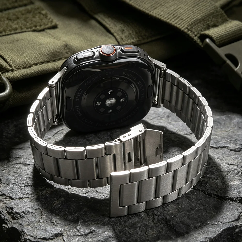 Thin Three-Pearl Style Stainless Steel Band For Samsung Galaxy Watch 8 9 Classic Ultra Strap Galaxy 8 9 44mm 46mm 47MM Bracelet
