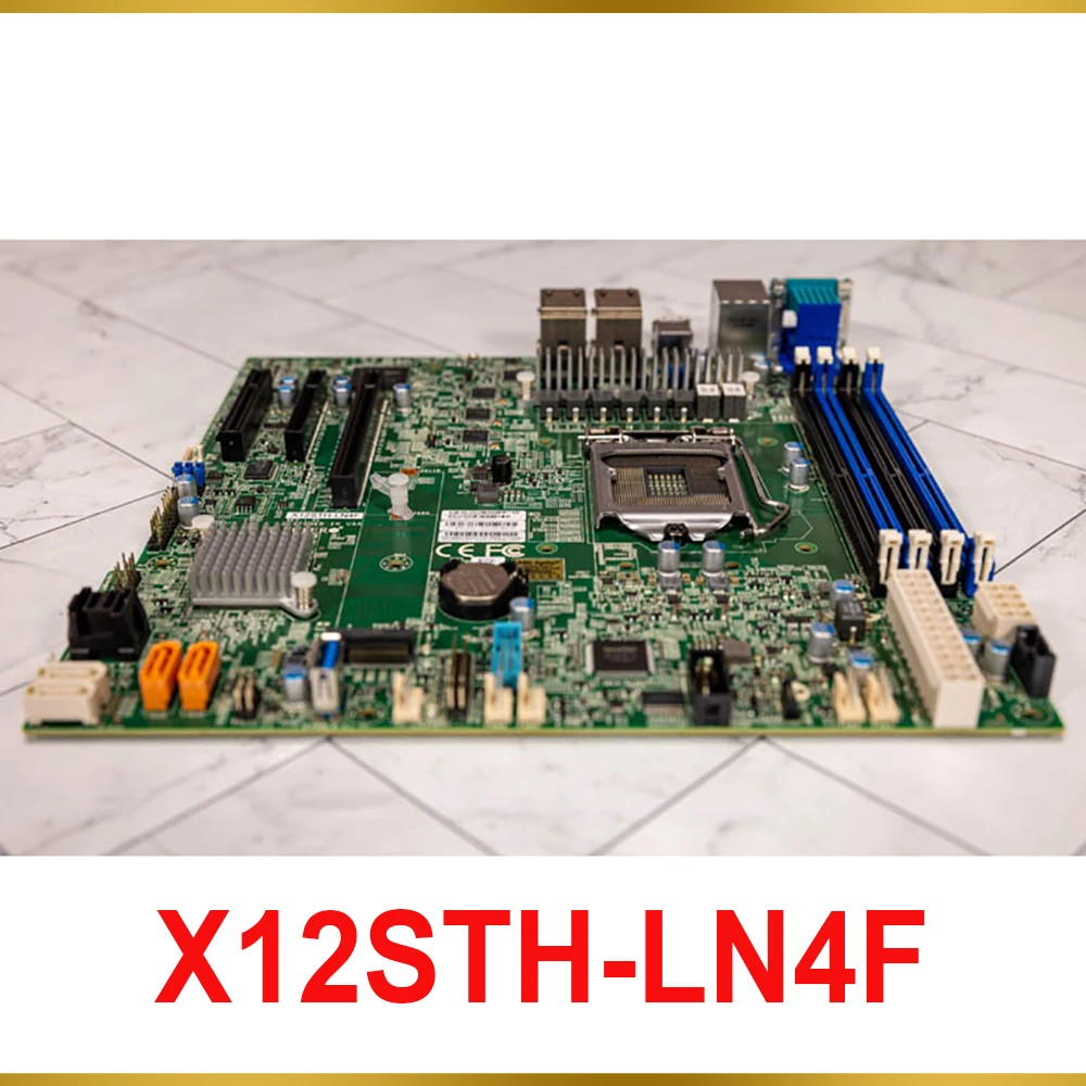 

M-ATX LGA-1200 C256 8XSATA 3 128GB DDR4-3200MHz For Supermicro Server Motherboard X12STH-LN4F