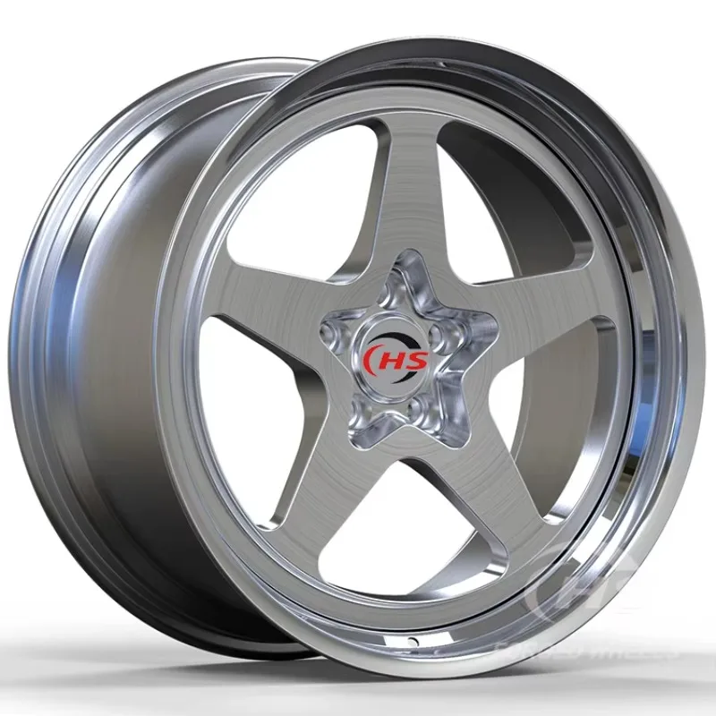 

5*115 5*130 2-Piece Brushed Car Forged Rims Wheels 19 20Inch for Porsche 996 911 991 992 997 993 Cayenne Turbo Dodge Charger