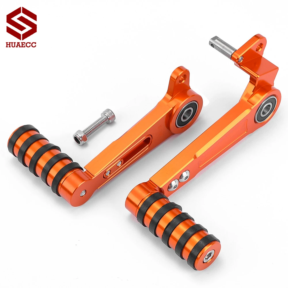 

Мотоциклетный выдвижной рычаг переключения передач с ЧПУ, комплект задних педалей тормоза для DUKE 250 Duke 125 Duke 390 2017 2018 2019