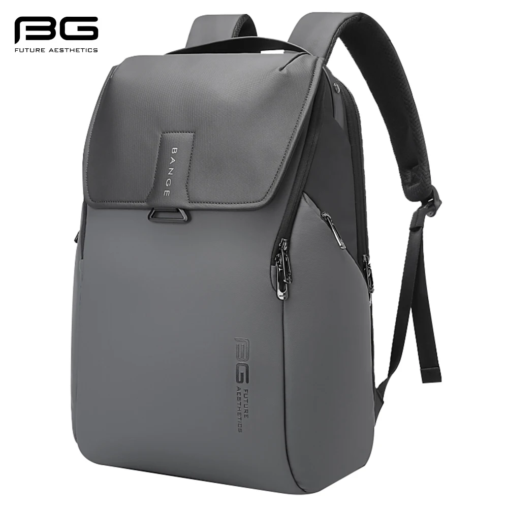 BANGE Men Backpack Fashion Waterproof School Travel Bag Backpack USB Business Backpacks Fit For 15.6 Inch Laptop Mochila women