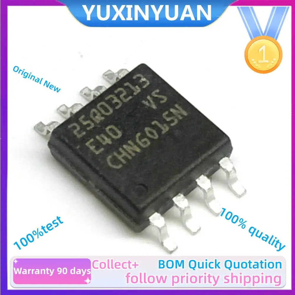 5PCS/LOT And Nwe Original  N25Q032A13ESE40F  25Q03213E40  25Q03213  SOP8 IC in Stock 100%Test