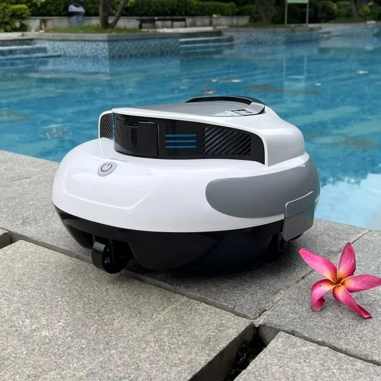 Automatic and Intelligent Wireless Cleaning Robot for Household Small Swimming Pools