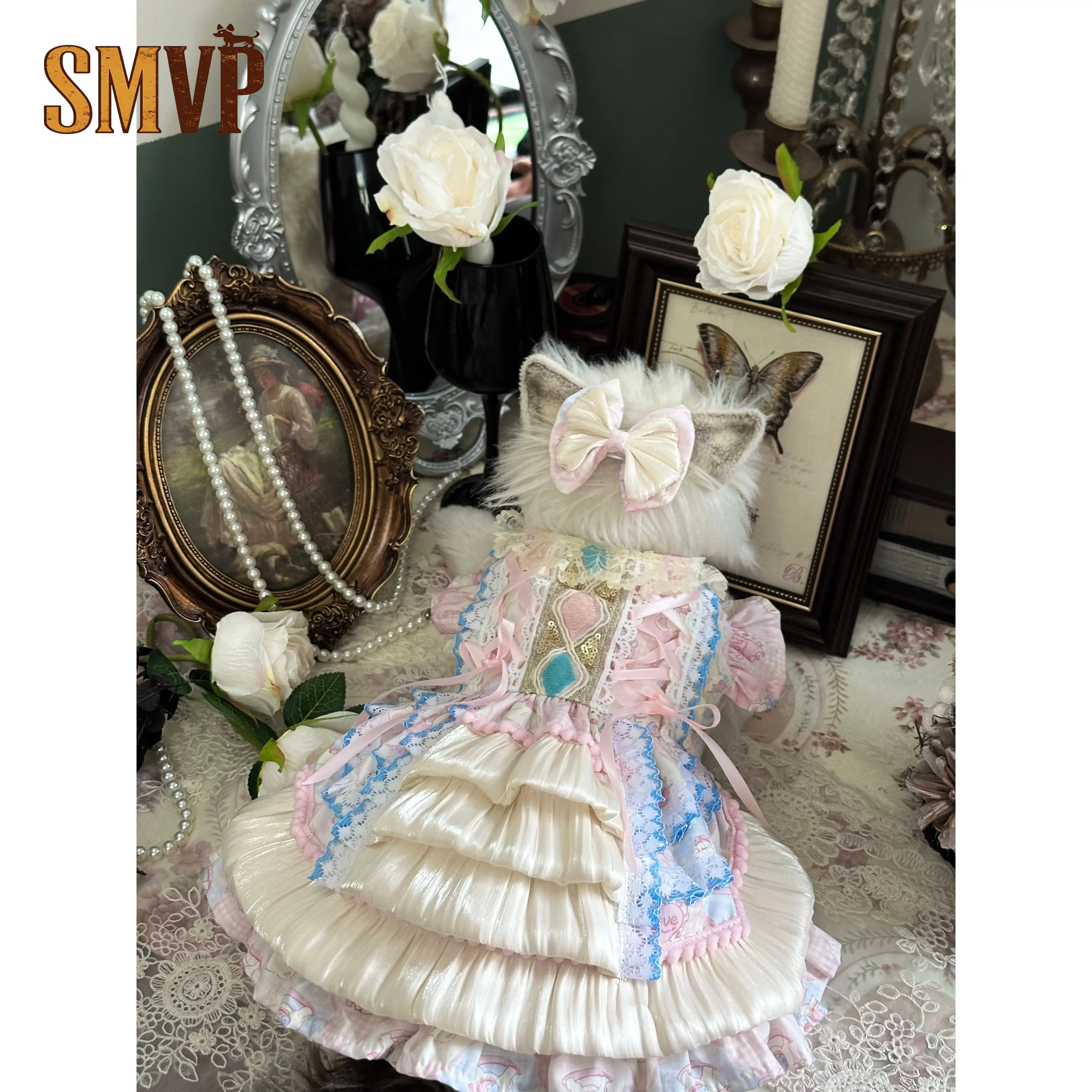 spring-and-summer-pink-and-blue-contrasting-lace-edge-lolita-princess-dress-gorgeous-sweet-style-pet-kitten-small-dog-dress