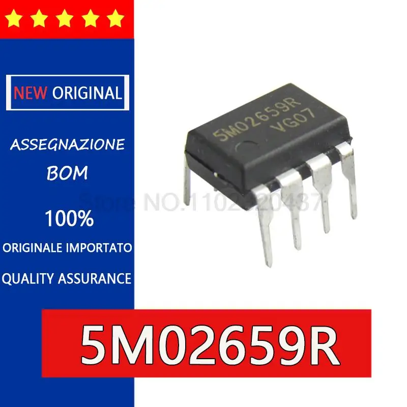 Q100 FSQ100 Q0265R FSQ0265R 5M02659R KA5M02659R DIP8 Power management IC, LCD power management chip, into eight feet