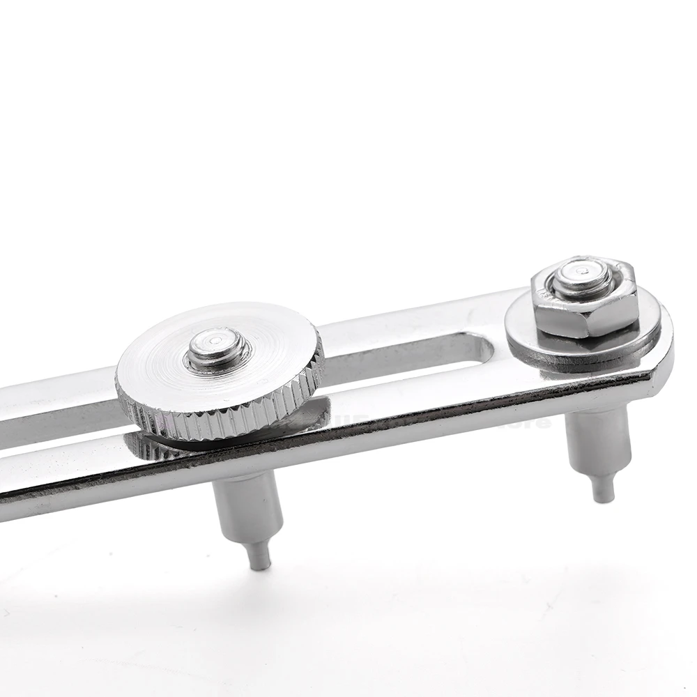 اثنين من مخالب فتاحة معدنية عدة أدوات ساعة ساعة قابل للتعديل فتاحة الغطاء الخلفي اضغط أقرب مزيل إصلاح الساعاتي أداة إصلاح أداة