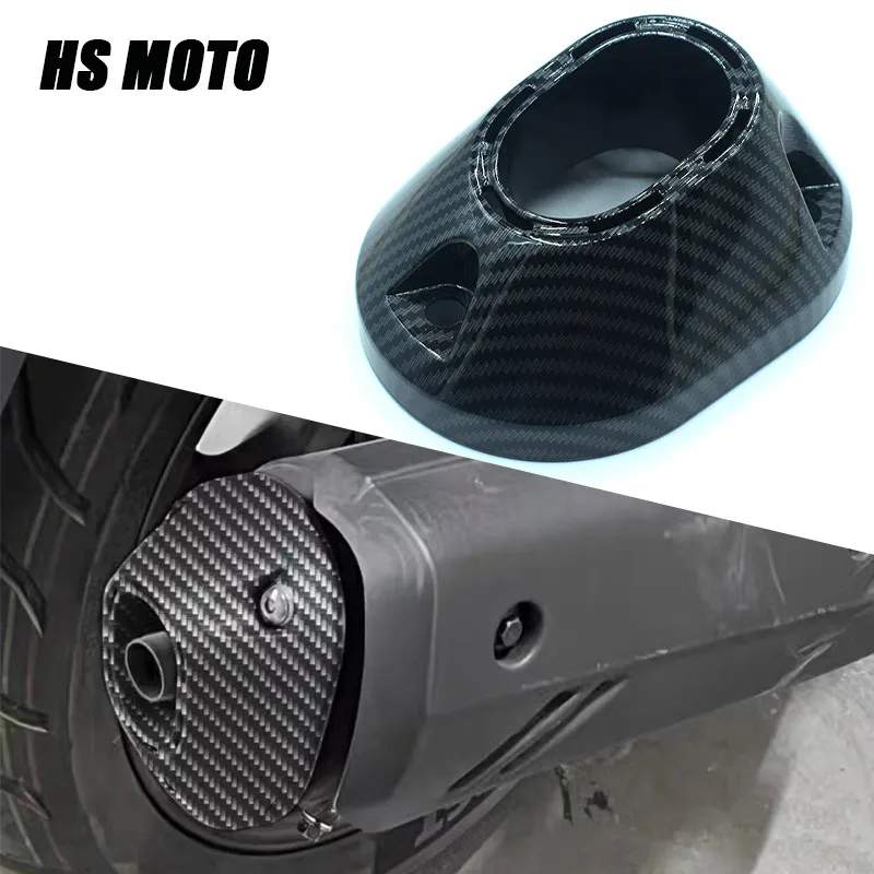 For Honda PCX125 PCX 125 PCX 160 2021 - 2022 PCX160 Motorcycle Parts Exhaust Pipe Cover Decorator Exhaust Port Protective Cover