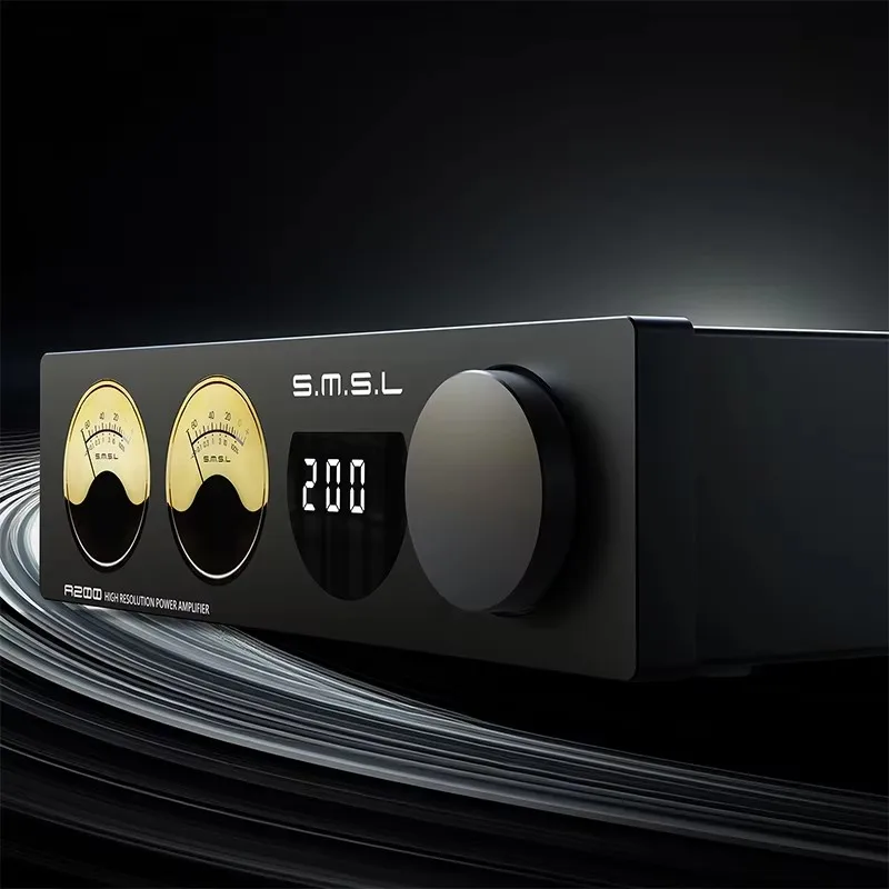 SMSL A200 Hi-Res 70 Вт * 2 Усилитель мощности Bluetooth 5,0 HDMI ARC Bass Treble Регулируемая схема управления поп-звуком с пультом дистанционного управления