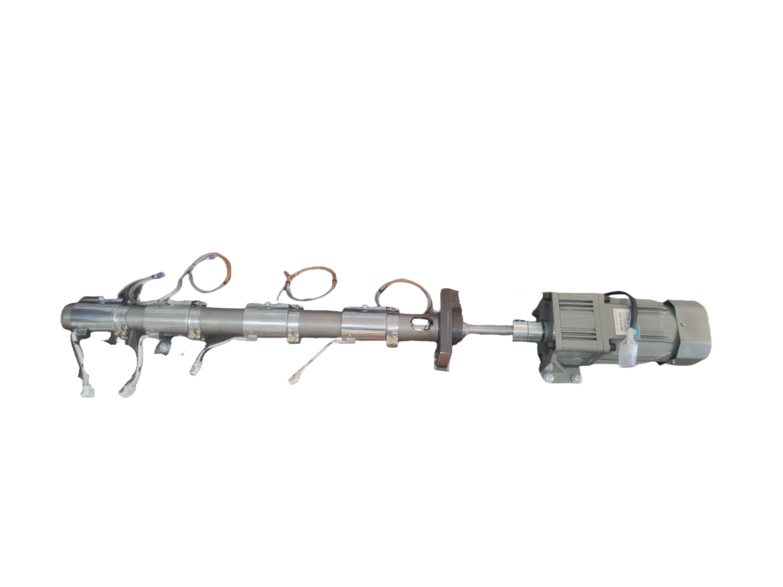 5kg/h Extruder 30mm Diameter Screw Nitrided Barrel with Nozzle Band Heaters for DIY Desktop Machine 5kg/h