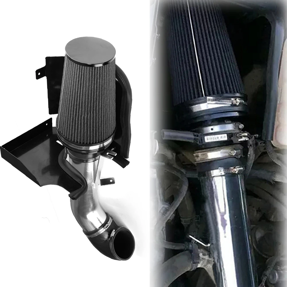 GMC、シボレー、キャデラックV8 4.8L 5.3L 6.0L車用エアフィルター付きカーエアインテークシステムキット（1999-2006年式）