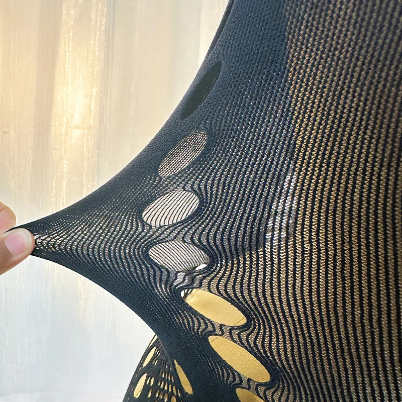 1PC Women Fishnet Cover Up Without Bikini Sexy Lingerie See Through Hollow Out Bodycon Dress Beachwear HD283