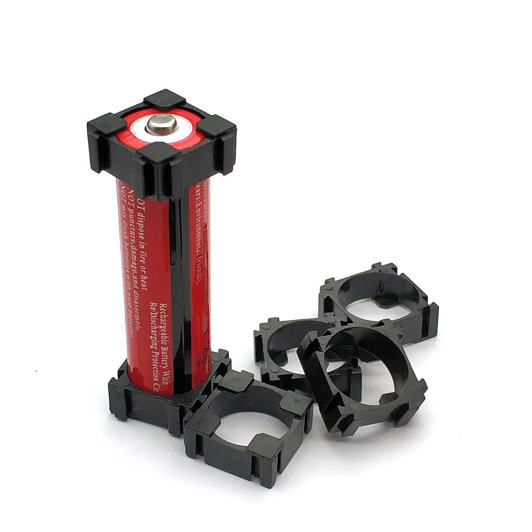 18650 リチウム電池円筒形電池ケースホルダーブラケットdiyバッテリーパック