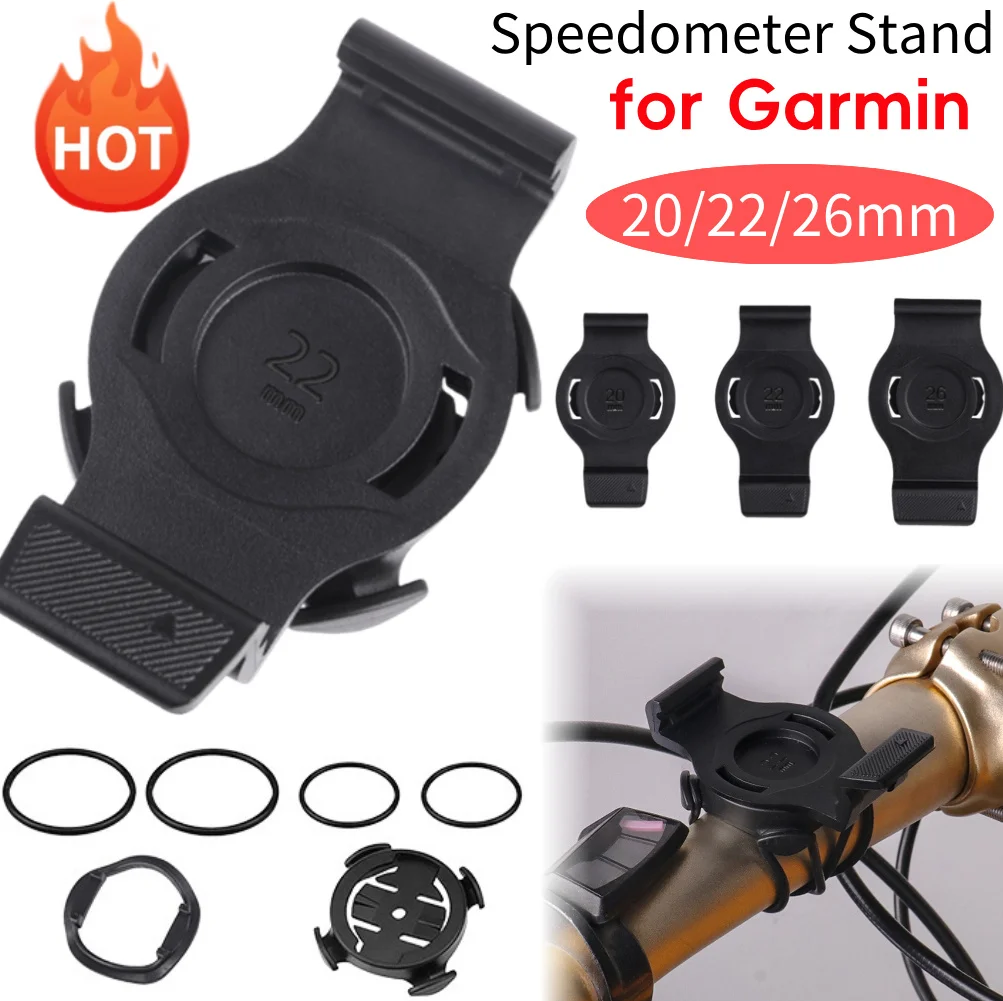 for Garmin 20/22/26mm Bicycle Speedometer Holder Bike Watch Mount Quick-release Watch Mount for Bike Computer Base