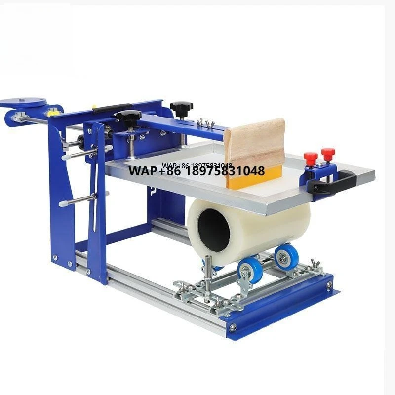 

Multi-functional Curved Printing Equipment DL-qm-001 Triple Roller System + 40mm Screen Support Metal Cup/Ball Bat/Ballpoint Pen