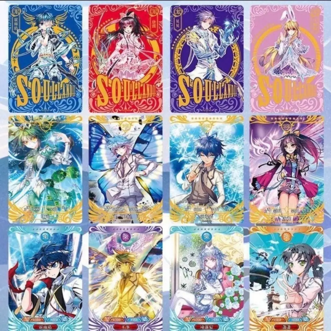 Original Soul Land II: The Unrivaled Tang Sect Miracle Edition Card Pack First Bullet Yuhao Exclusive Rare Collection Card Gift