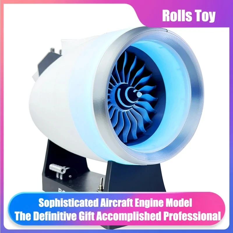 تشوه ايرباص الطائرات توربوفان محرك نموذج الجمعية بدء التشغيل متغير السرعة 41 سنتيمتر هدية عيد ميلاد لعبة أطفال الديكور