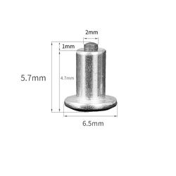 100pcs 6.5mm/0.26
