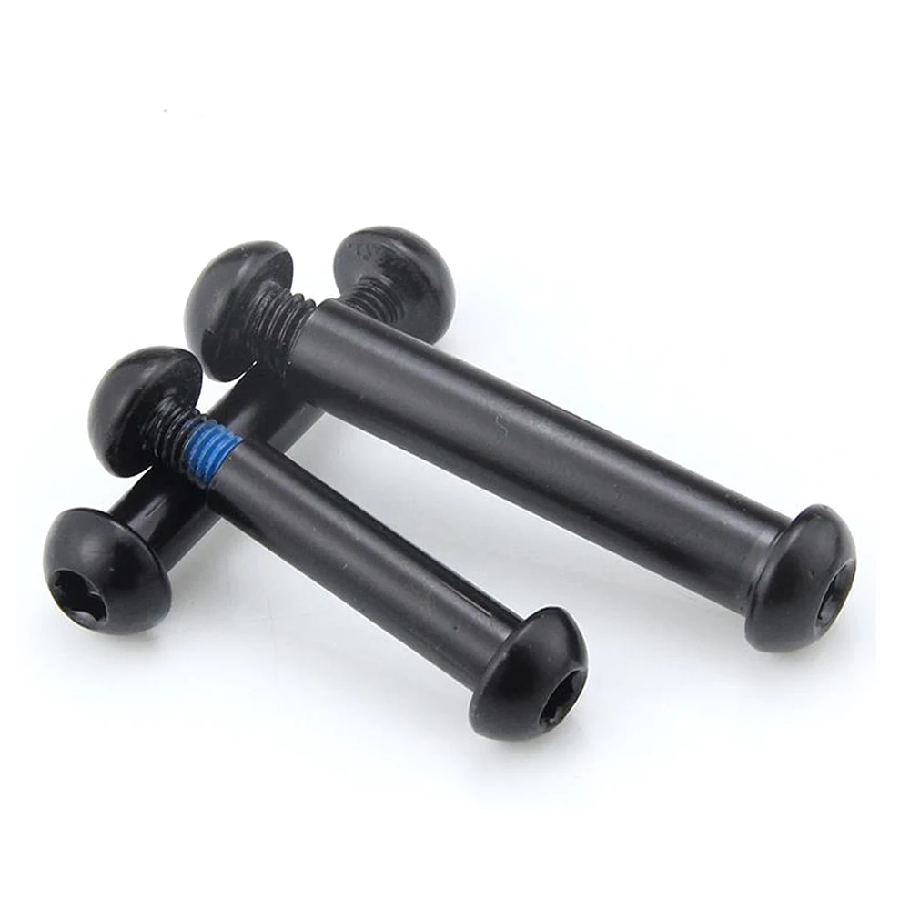 Kalosse M8X17-67MM Bike Rear Shock Screws Full Suspension Mountain Bike Bolts Carbon Steel Strong Screws