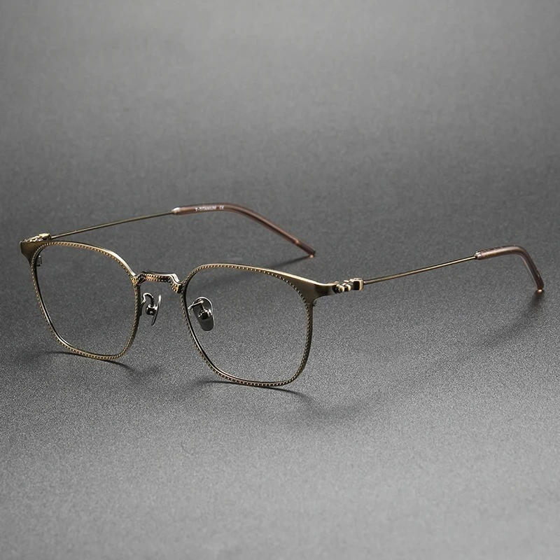 

162 Ultra-light Retro Pure Titanium Optical Glasses Frame Men's Anti-blue light Fashion Trend Women's Prescription Eyewear