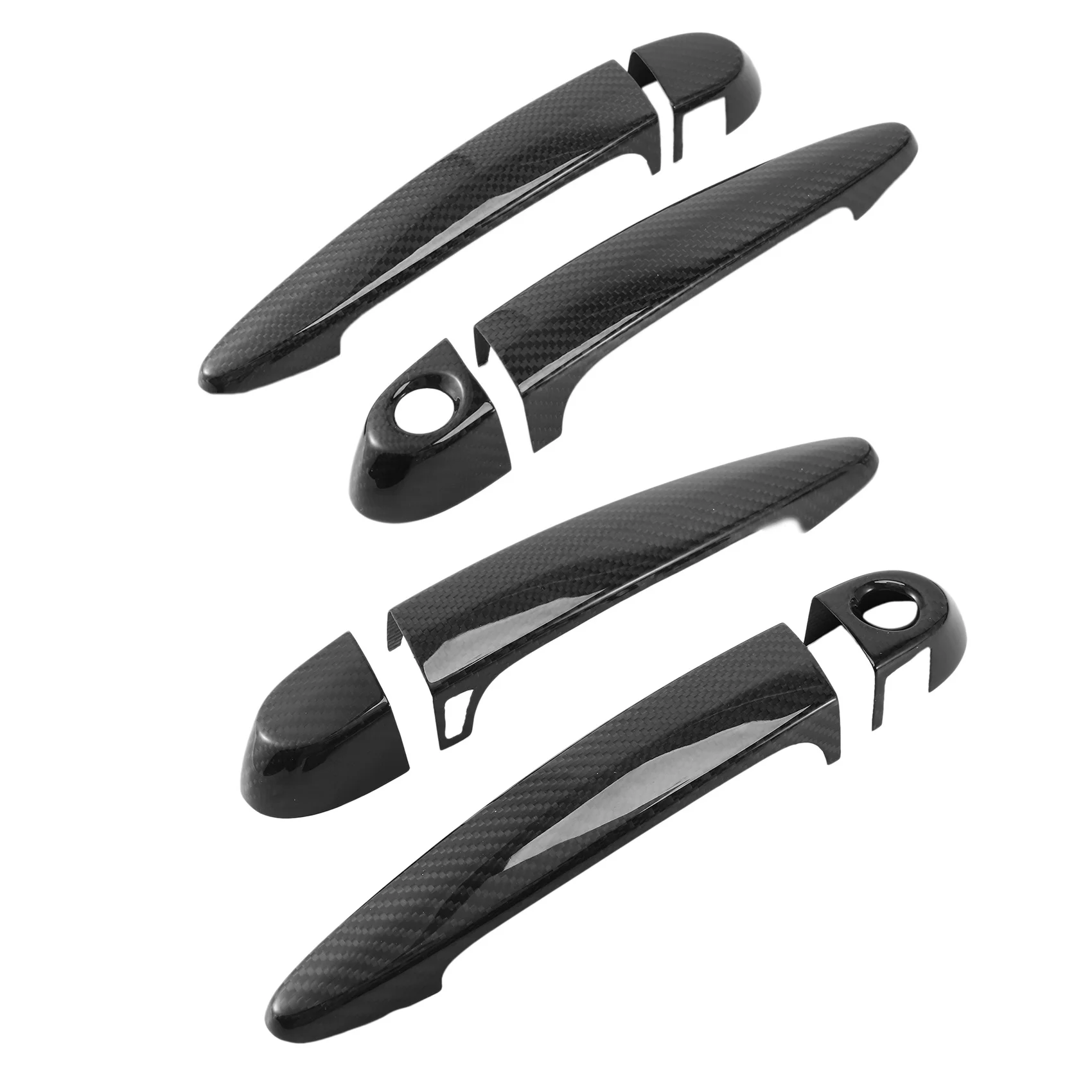 

Real Carbon Fiber Outside Exterior Door Handle Cover Trim For-BMW 1 2 3 4 Series E90 F30 F34 X1 E84 X3 F25