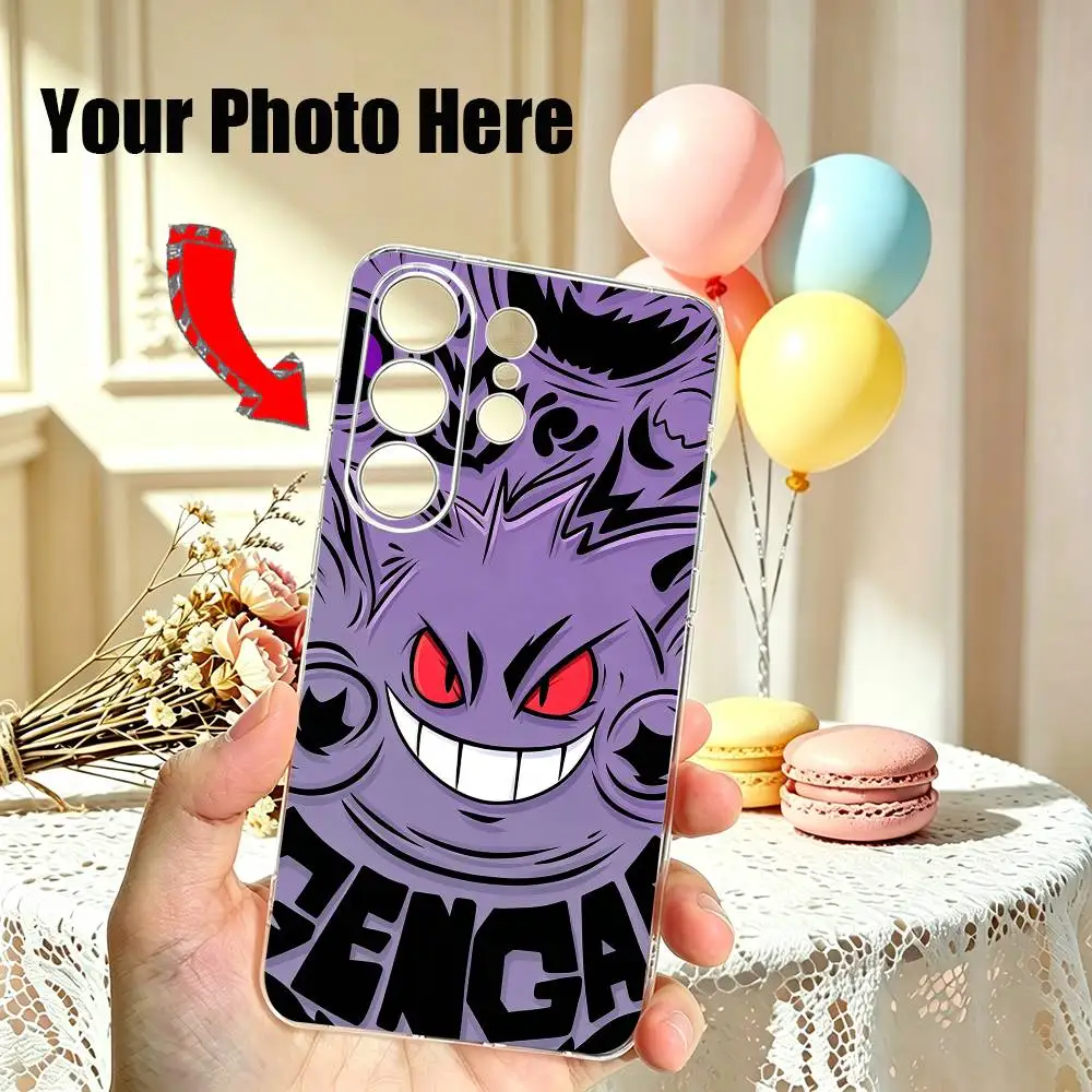 Pokemons Gengar Mens Fave Phone Case For Samsung S25,S24,S21,S22,S23,S30,Ultra,S20,Plus,Fe Transparent Cover
