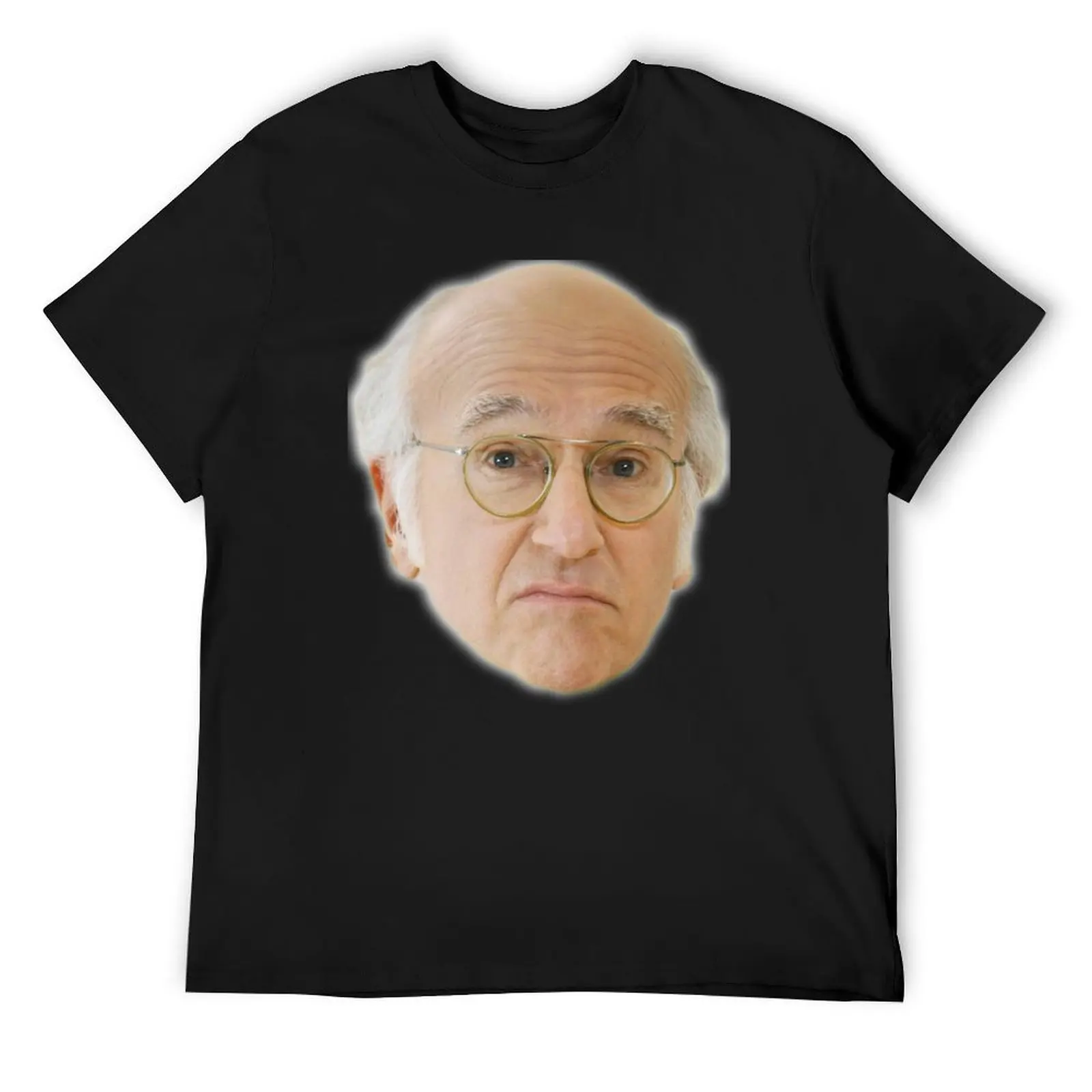 Larry David T-Shirt graphics custom t shirt men workout shirt