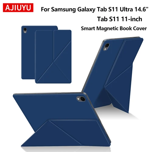 Funda de libro inteligente para Samsung Galaxy Tab S11 2025, funda magnética de 11 pulgadas SM-X730 X736 para tableta Tab S11 Ultra de 14,6 ""SM-X936