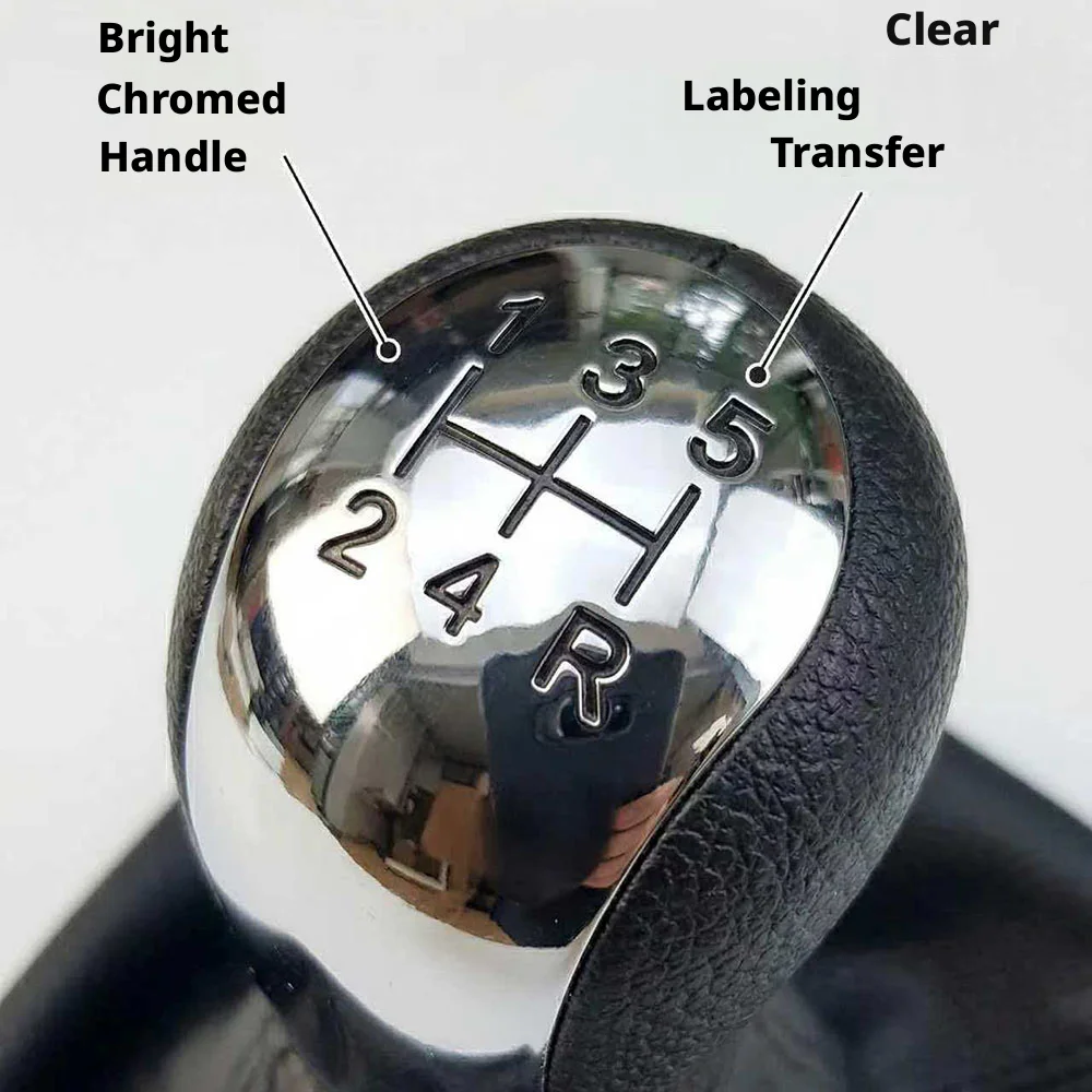 5 Speed Manual Gear Shift Knob Shifter Lever Stick With Leather Boot Dust Cover For Chery Fulwin 2 Auto Accessories view 3