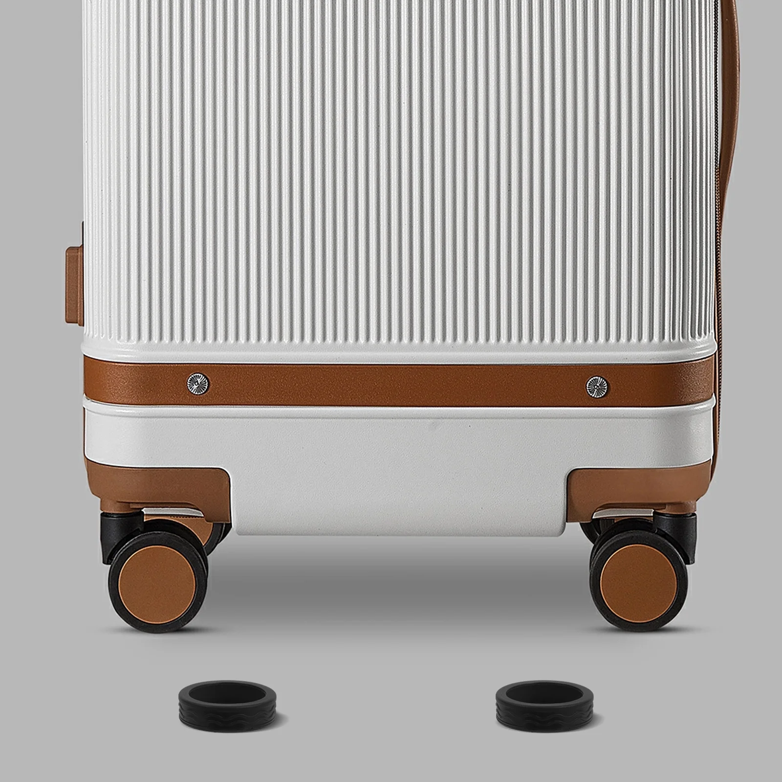 8 шт., сумка для багажа, защита колес, силиконовая конструкция, сильная ручка, уменьшает вибрацию для частотных путешественников, защита колес