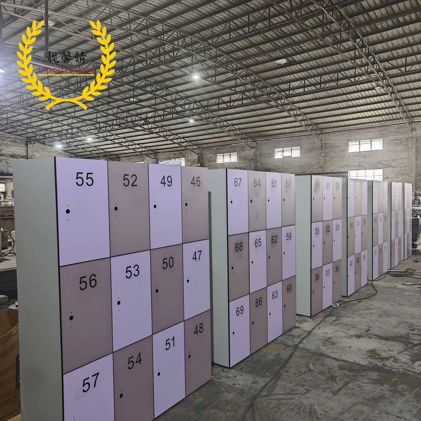 

Modular Fitness Lockers,Modern Compact Waterproof Gym Locker Factory Price For Offices Airports Villas With Built-In Charging St