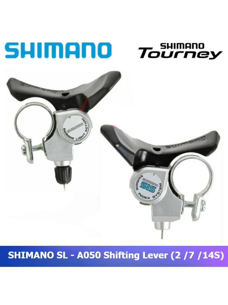 AliExpress SL-A050 Shimano TOURNEY Left Right Side A050-LB A050-RA Shifting Handle 2x7 Speed Road Bike Handlebar Support Shifting Handle