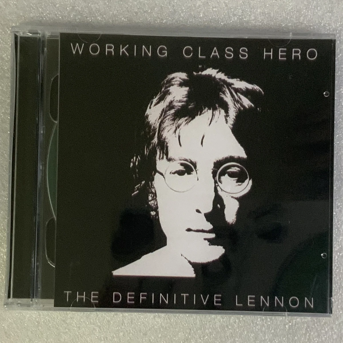 Rock john lennon música cd trabalho classe herói o definitivo lennon álbum 2 pçs registro de música cosplay walkman carro soundtracks caixa