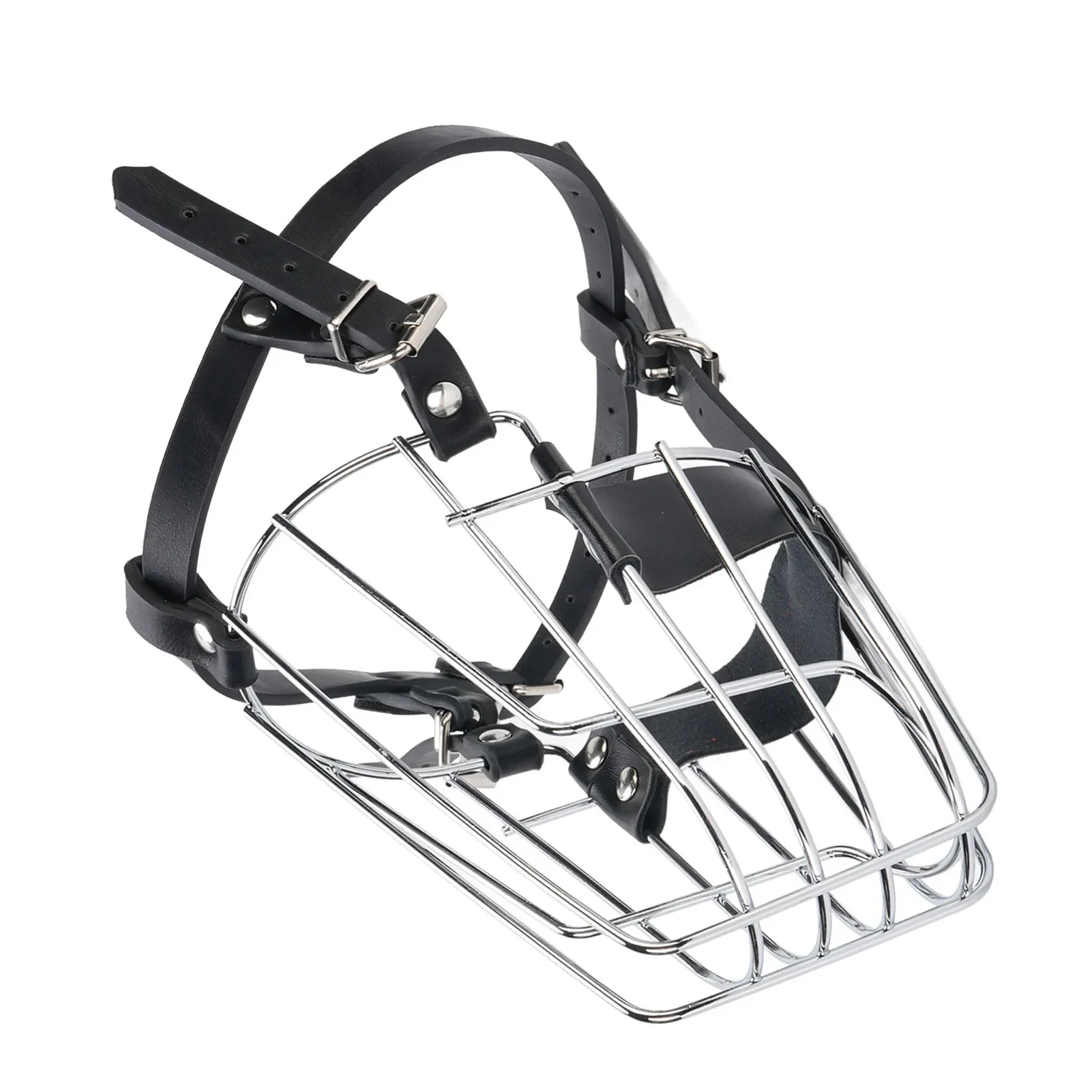 

Намордник для собак Железная капа для собак Намордник для больших пород Золотистый ретривер Немецкая овчарка предотвращает дыхание питье